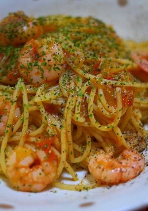 【リメイク】 小海老のトマトソースパスタ-レシピのメイン写真
