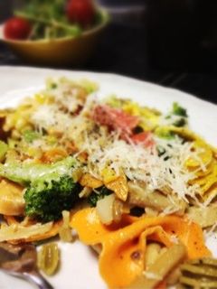 アンチョビ&チーズのパスタ-レシピのメイン写真