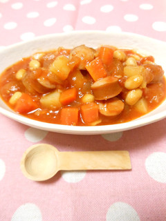 懐かしい給食の味♡ポークビーンズ-レシピのメイン写真