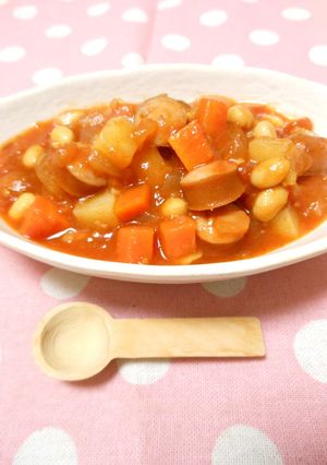 懐かしい給食の味♡ポークビーンズ-レシピのメイン写真