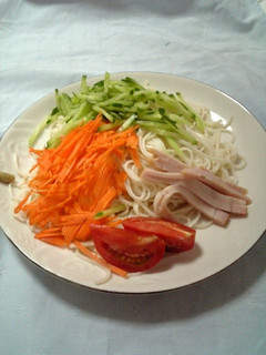 サラダうどん-レシピのメイン写真