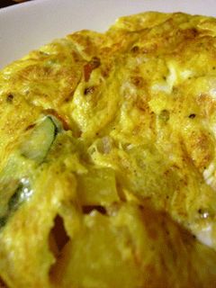 夏野菜とチキンのオムレツ-レシピのメイン写真