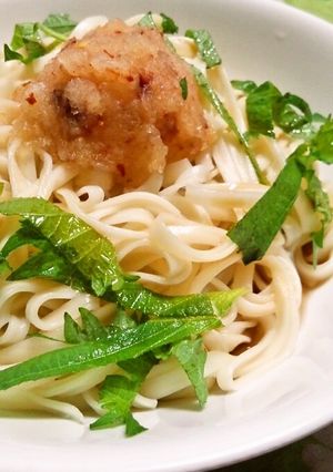 夏にお勧め☆冷やしもみじうどん-レシピのメイン写真