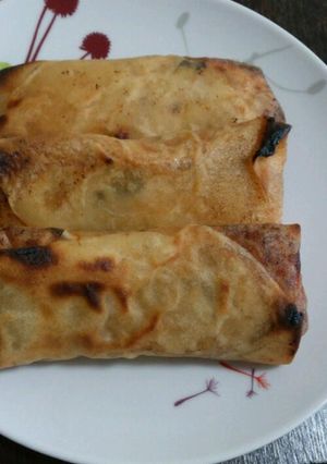 豆腐ハンバーグ春巻き　低カロリー-レシピのメイン写真