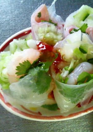 簡単 生春巻き(o^−^o)-レシピのメイン写真
