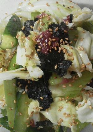 野菜をモリモリ食べよう!韓国風塩糀サラダ-レシピのメイン写真
