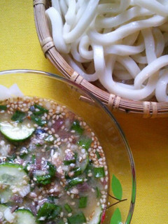 即席冷や汁うどん-レシピのメイン写真