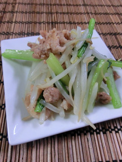 豚肉とモヤシの旨シャキ炒め-レシピのメイン写真