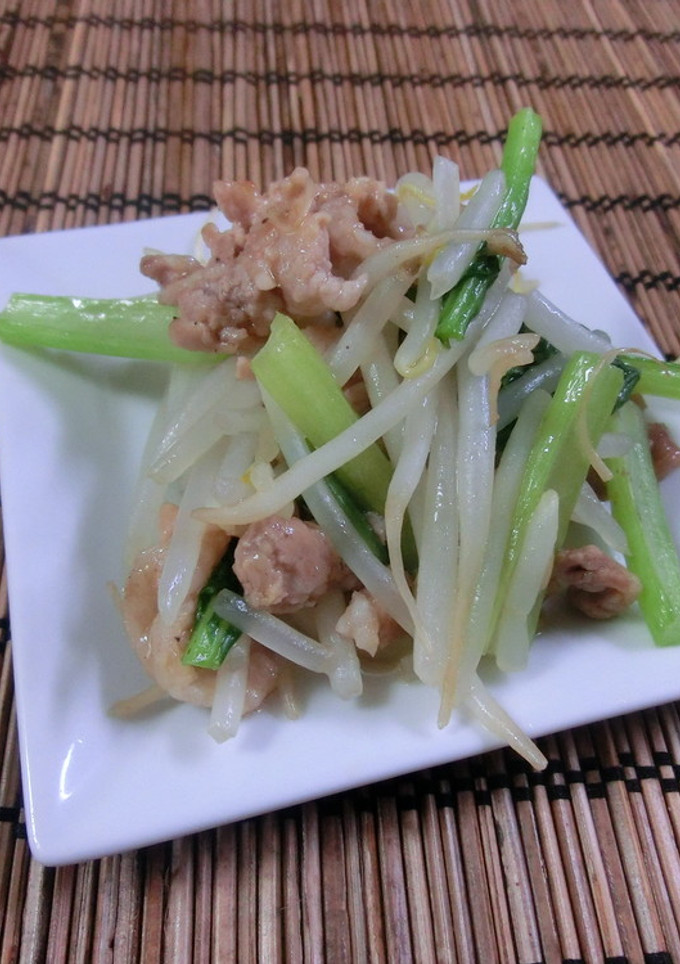 豚肉とモヤシの旨シャキ炒め-レシピのメイン写真