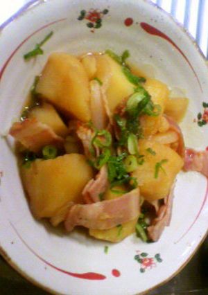 ベーコンとジャガイモの生姜煮-レシピのメイン写真