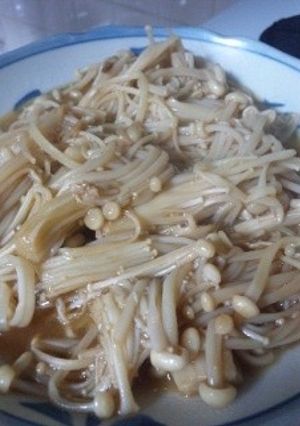 おつまみに最適！エノキダケ炒め②-レシピのメイン写真