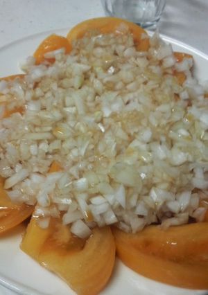 トマトの三杯酢サラダ-レシピのメイン写真