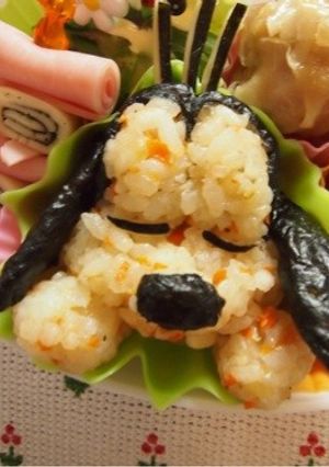 ベビーグーフィー(_ _)zZ☆キャラ弁-レシピのメイン写真
