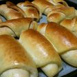 白玉粉でモチモチ♬HBで牛乳ロールパン