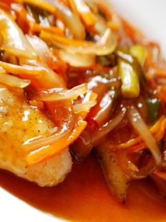 白身魚の甘酢あんかけ-レシピのメイン写真