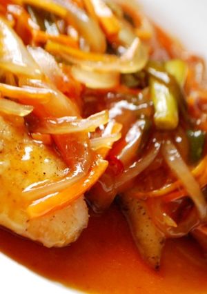 白身魚の甘酢あんかけ-レシピのメイン写真
