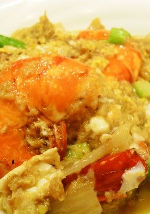 お手軽に卵入りカレー炒め☆パッポンカリー-レシピのメイン写真