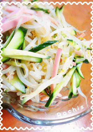 余ったらこれ！野菜の冷やし中華たれ和え♪-レシピのメイン写真