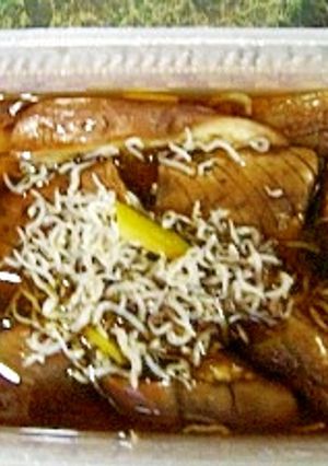 ♪レンジでじゃことナスの煮浸し-レシピのメイン写真