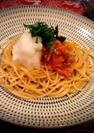 ツナおろしキムチ和風パスタ-レシピのメイン写真