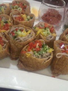 キラキラいなり蕎麦-レシピのメイン写真