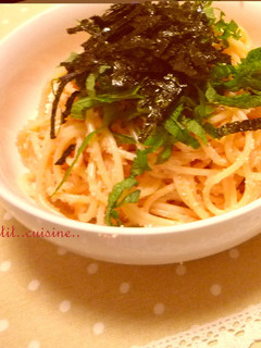 めんたいマヨパスタ-レシピのメイン写真