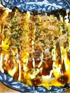 ♡もやしたっぷり!豚肉なしのとん平焼き♡-レシピのメイン写真