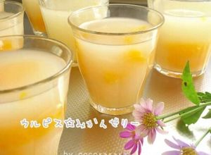 簡単☆みかんゼリー☆みかん缶詰+カルピス-レシピのメイン写真