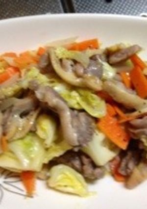 簡単さっぱり！親鶏の塩麹炒め-レシピのメイン写真