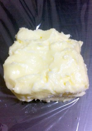 手作りバター-レシピのメイン写真