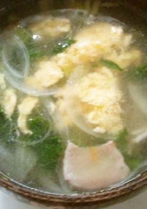 給食の♪ふわふわスープ-レシピのメイン写真