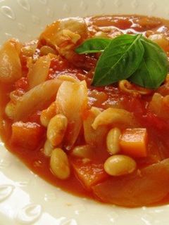 鶏肉と大豆のトマト煮込み-レシピのメイン写真