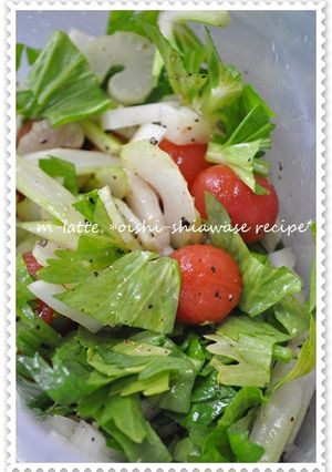 トマトとセロリのマリネ-レシピのメイン写真