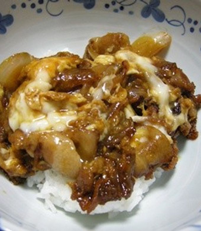 豚肉と玉ねぎの甘辛玉子丼-レシピのメイン写真
