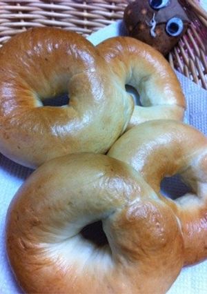毎朝食べたい☆プレーンベーグル-レシピのメイン写真