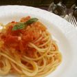 フレッシュトマトで作るパスタ