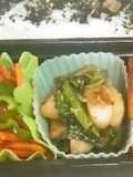 小松菜のオイスター炒め（お弁当用に♪）