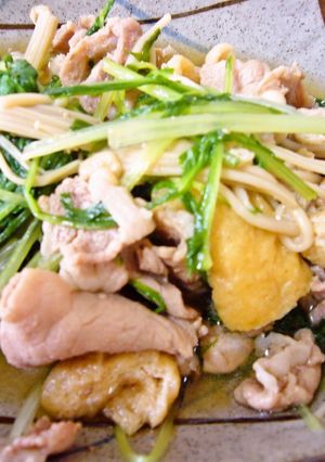 水菜の煮びたし-レシピのメイン写真