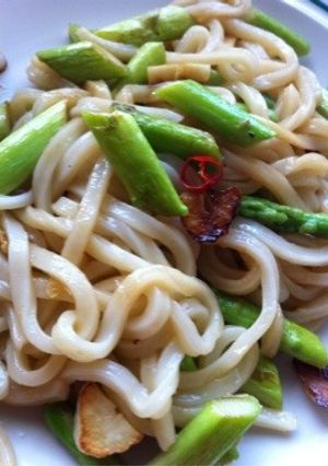 うどんぺペロンチーノ-レシピのメイン写真