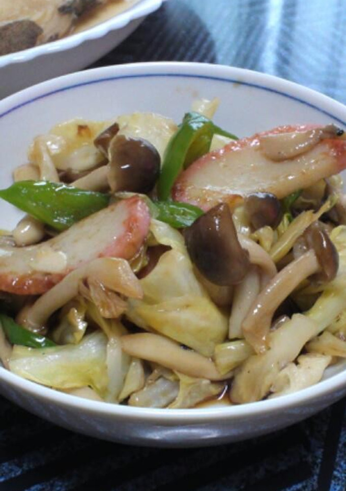 蒲鉾の野菜炒め-レシピのメイン写真
