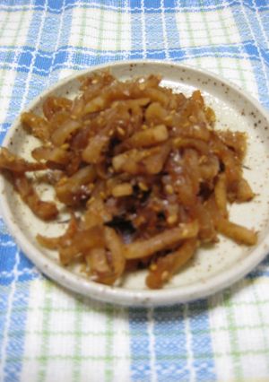 たくあんのピリ辛炒め-レシピのメイン写真