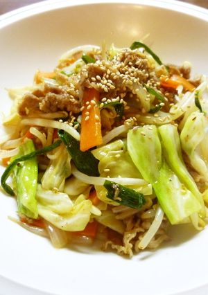 冷凍吉牛の中華風野菜炒め(≧∇≦)-レシピのメイン写真