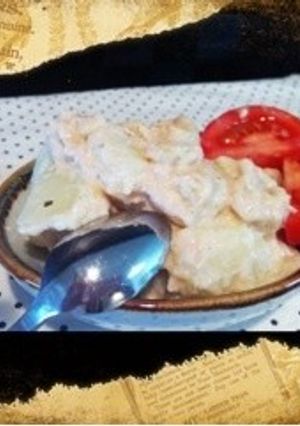 白いポテトサラダ-レシピのメイン写真
