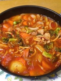 トマトスープ煮込み-レシピのメイン写真