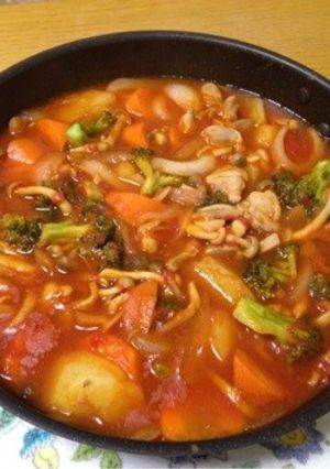 トマトスープ煮込み-レシピのメイン写真