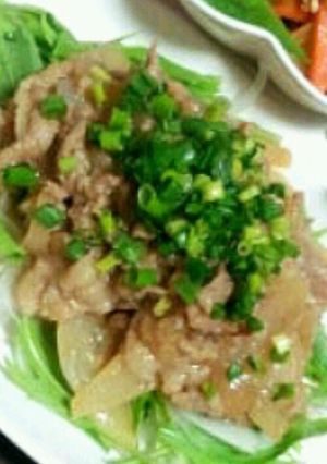 塩麹入り♪豚の生姜焼き☆-レシピのメイン写真
