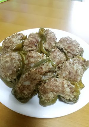 ピーマンの肉詰め（覚書）-レシピのメイン写真
