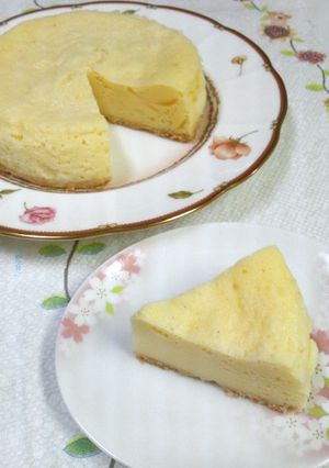 HM☆レンジで時短＊NYチーズケーキ風-レシピのメイン写真