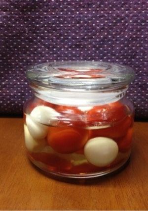 可愛い♪ミニトマトとうずらのピクルス-レシピのメイン写真