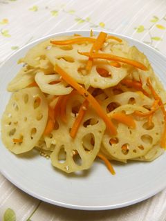 レンコン塩きんぴら-レシピのメイン写真